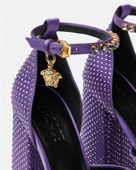 versace medusa ayakkabı|versace medusa platform sandals.